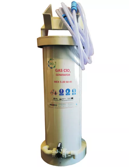 Generator gazowego dwutlenku chloru