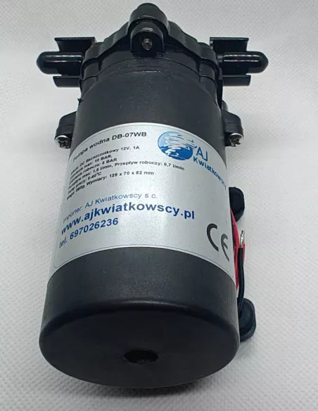 Pompa wodna 12V bezszczotkowa 10 Bar 1 l/min