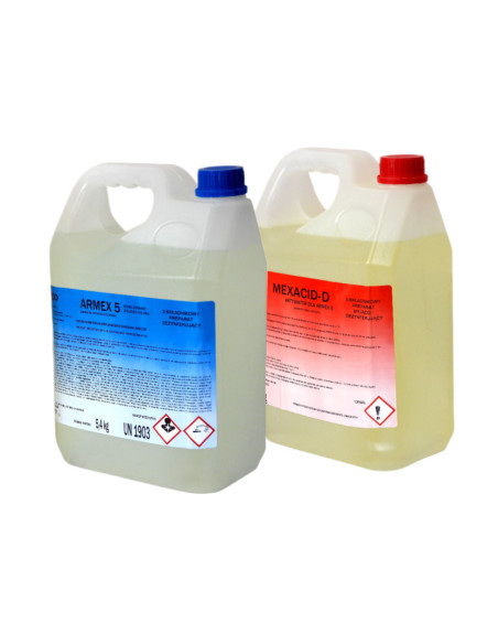 Armex 5 - polski preparat do dezynfekcji na bazie dwutlenku chloru (ClO₂) 5kg