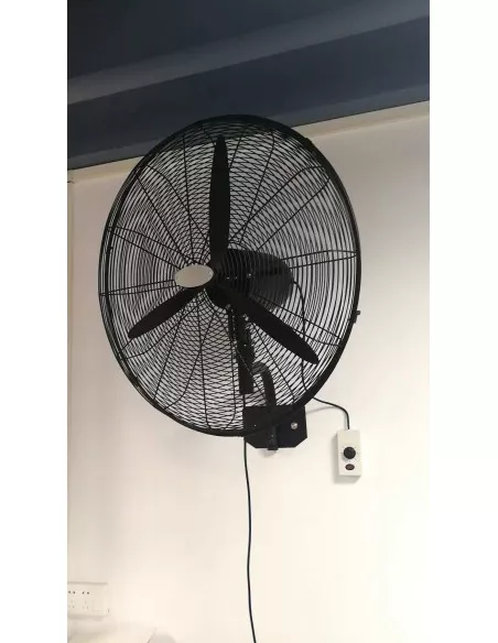 Wentylator przemysłowy ze sterownikiem, ścienny FA-750W 75 cm ze sterownikiem na ścianie