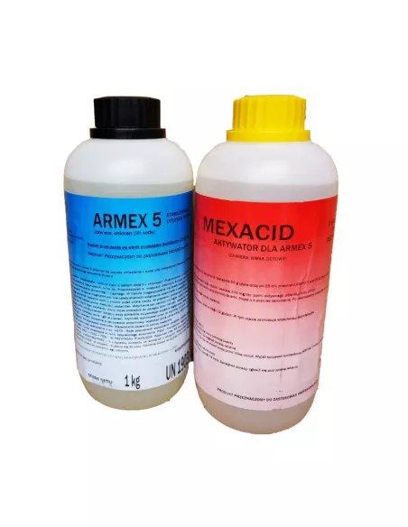 PREPARAT DO DEZYNFEKCJI Armex 5 1kg Dwutlenek Chloru, ClO2