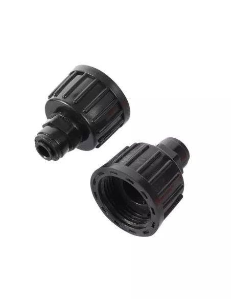 Low-pressure faucet connector 3/4 inch to PE 1/4 inch