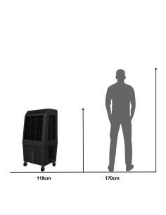 Evaporative Air Conditioner, Air Cooler WinterCooler C30 2