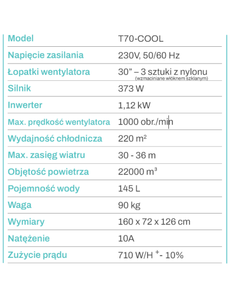 Evaporative Air Conditioner, Air Cooler WinterCooler C30