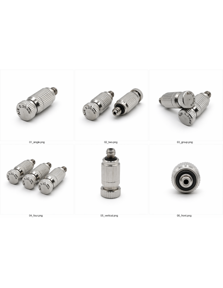 Low-Pressure Non-Dripping Fog Nozzle 0.2 mm